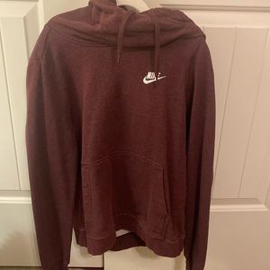 Nike Hoodie Maroon